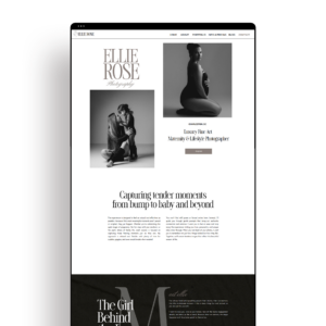 Showit Template for Photographers