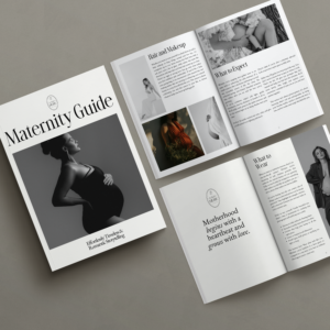 Maternity Photographer Client Guide Template