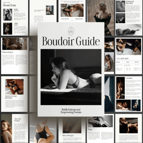 Boudoir Photographer Client Guide Template - Image 4