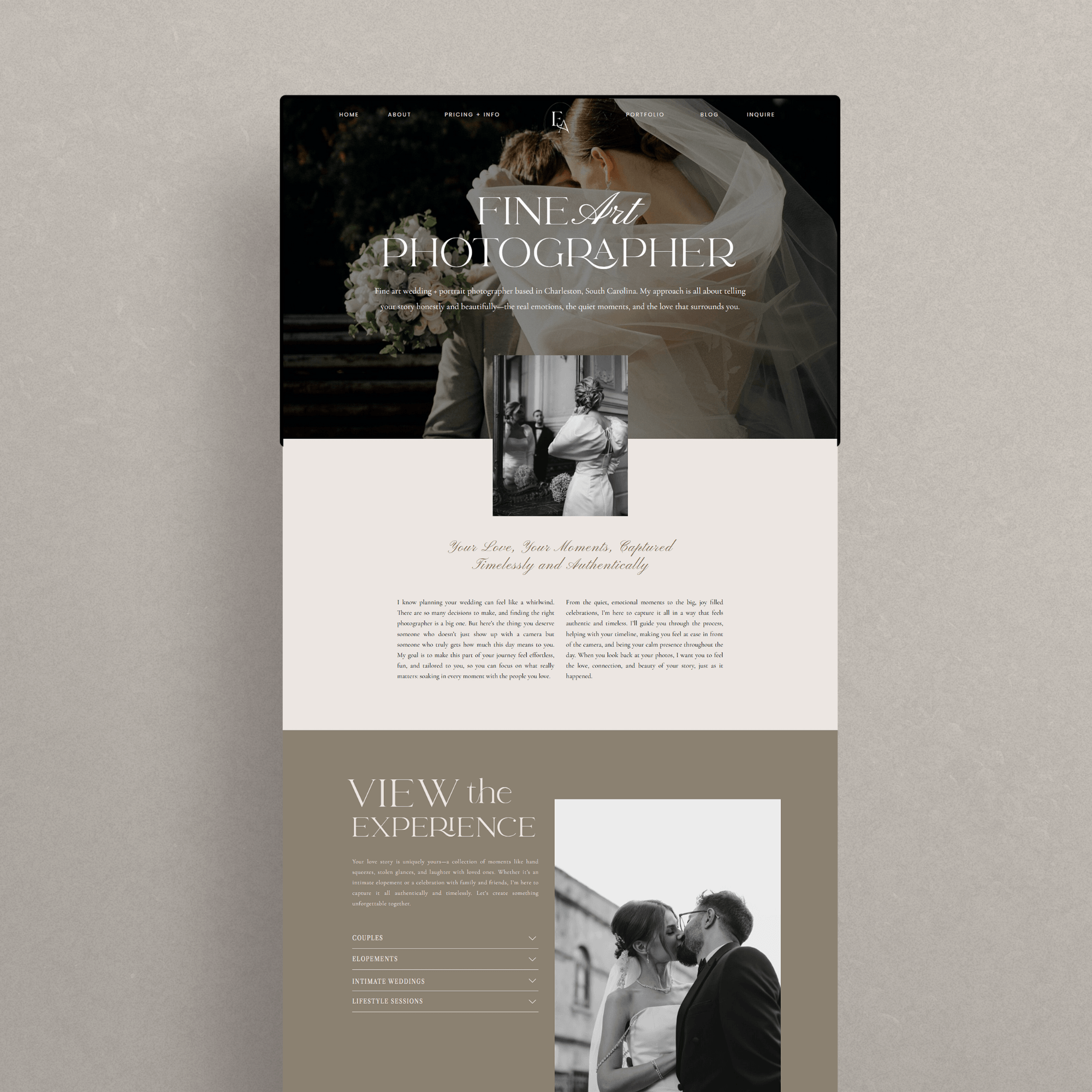 Emma Showit Website Template