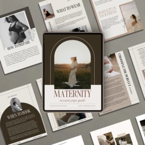 Maternity Session Prep guide