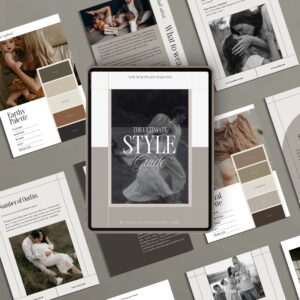 Style Guide for Photographers Template