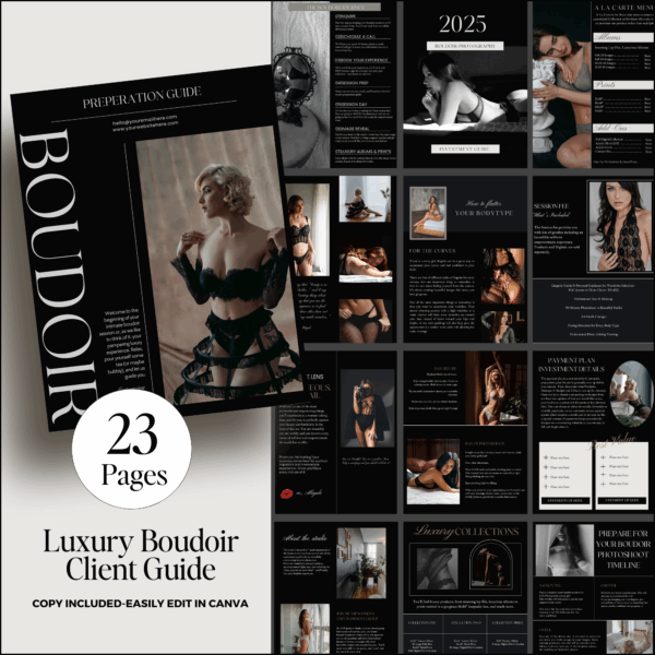 Boudoir Client Guide Template - Image 4