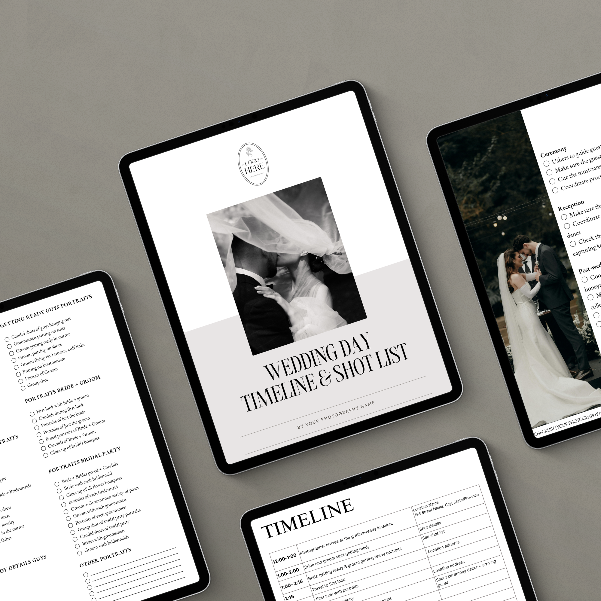 Wedding Photography Timeline & Shot List - Image 5