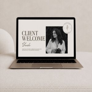 Photography Client Welcome guide