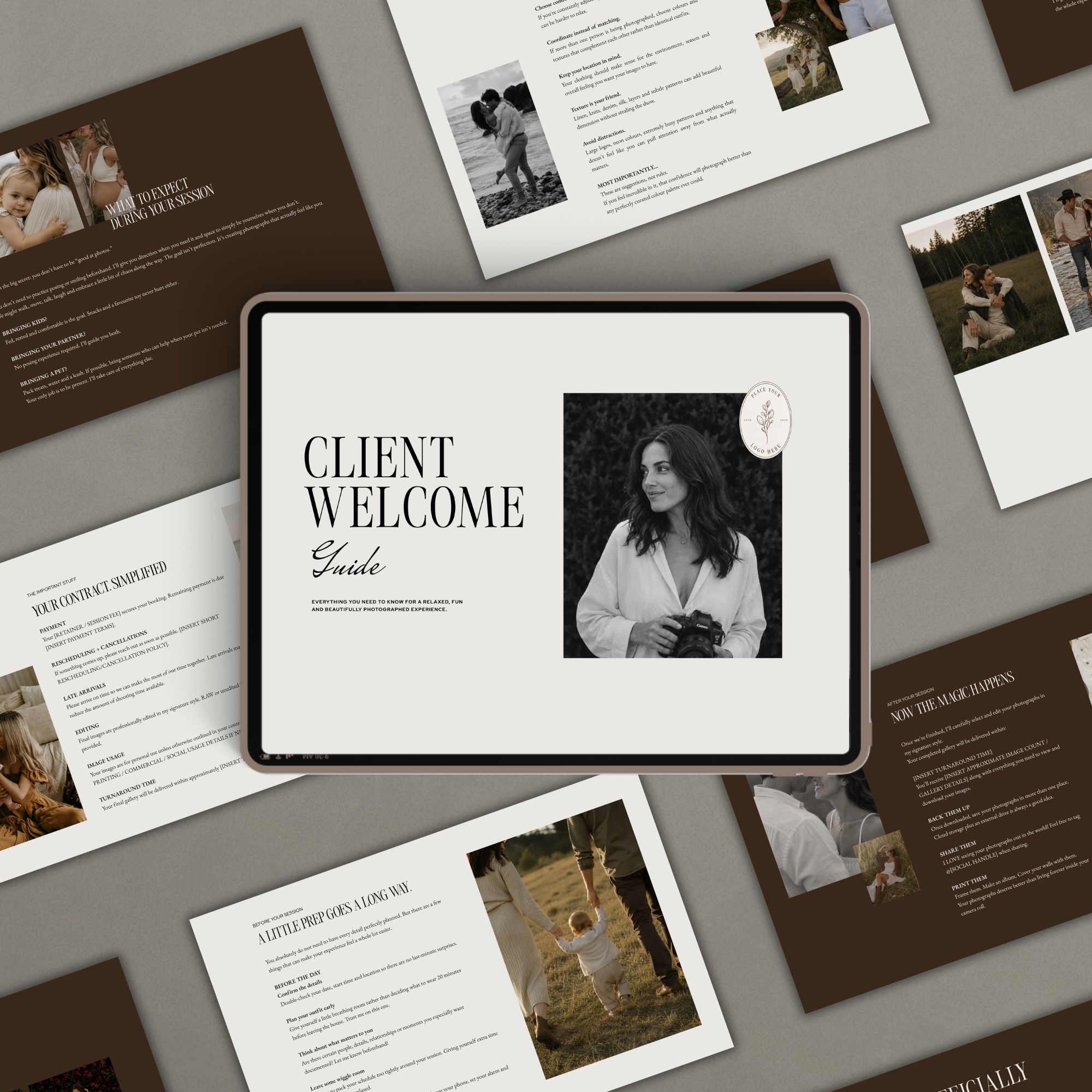 Photographer Client Welcome guide